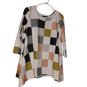 Maison Mascallier short sleeve tunic light sweater XXL